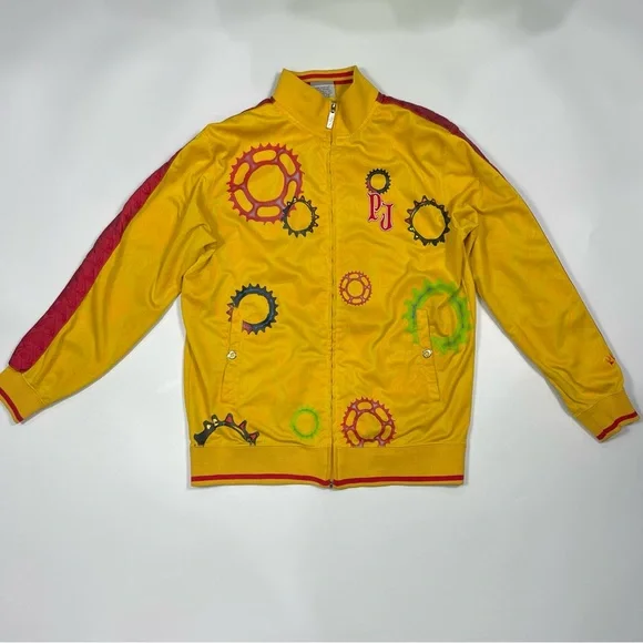 Vtg Pepe Jeans London gear LOGO zip jacket Sz L - Picture 7 of 10